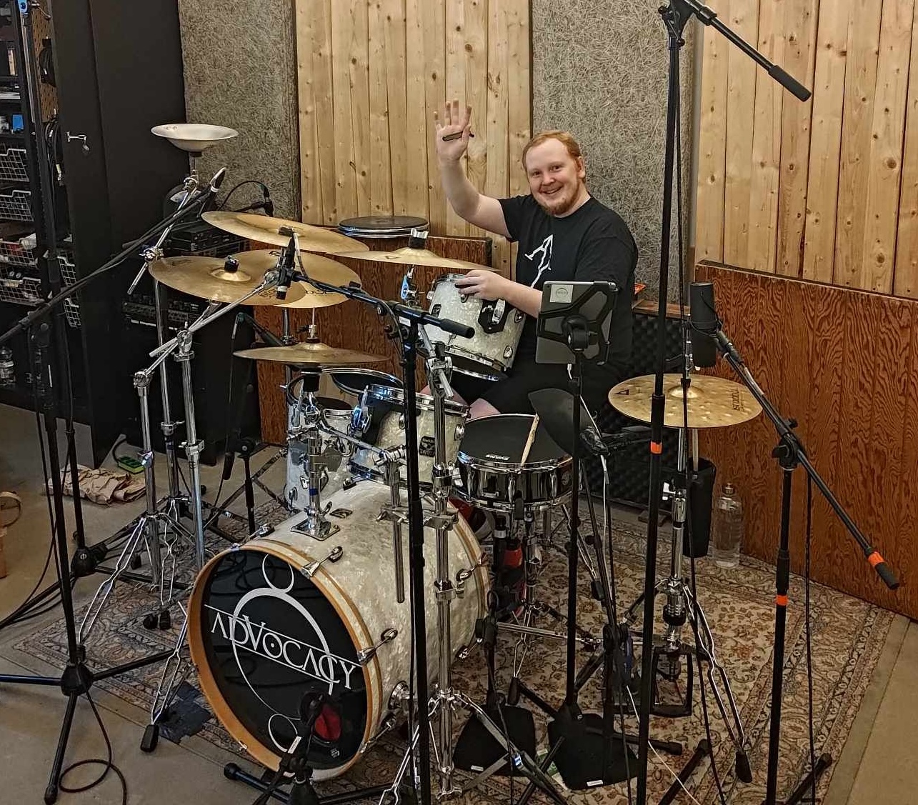 studio drumming
